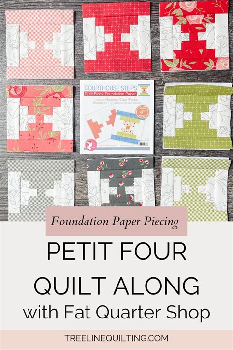 Courthouse Steps Quilt Block Using Foundation Paper Piecing