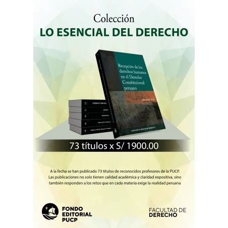 Colecci N Lo Esencial Del Derecho T Tulos Impresos