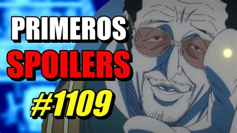 One Piece primeros spoilers confirmados del capítulo 1109 del manga