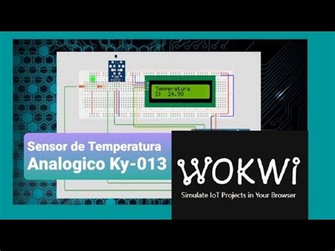 Sensor de Temperatura Analógico NTC Wokwi Simulador Online YouTube