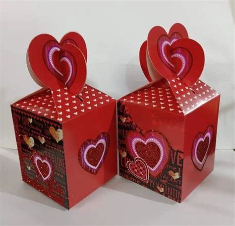 Valentine Day Heart Shape Chocolate Gift At Rs Box