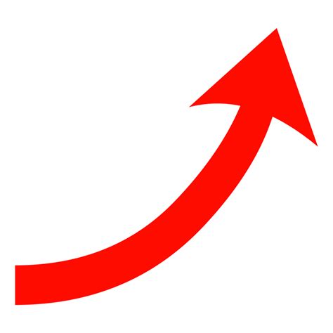 Abstract Representation Of Upward Arrow Transparent Png Stickpng