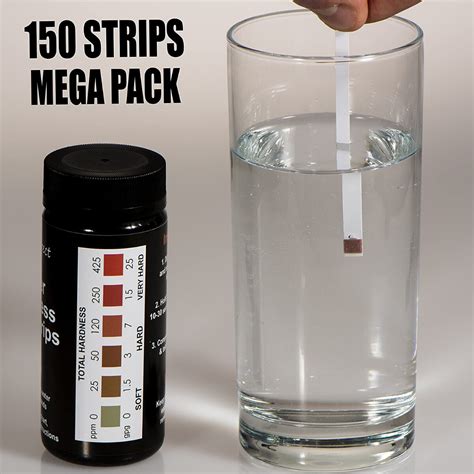 JNW Direct Water Total Hardness Test Strips 150 Strip MEGA Pack Best