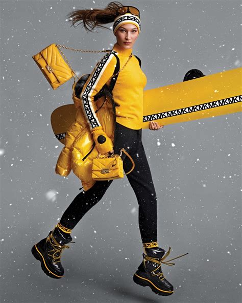 Bella Hadid Fronts Michael Kors Sea Ski The New Holiday Capsule For