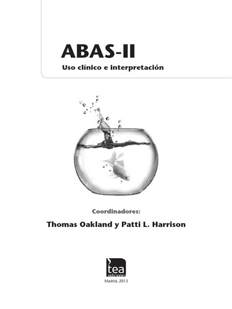 Conducta Adaptativa Extracto Libro Abas Ii Pdf Discapacidad Intelectual Evaluación