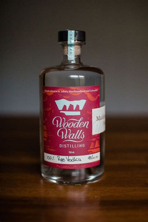 100% Rye Vodka — Wooden Walls Distilling