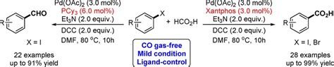 PalladiumCatalyzed LigandControlled Selective Synthesis Of Aldehydes