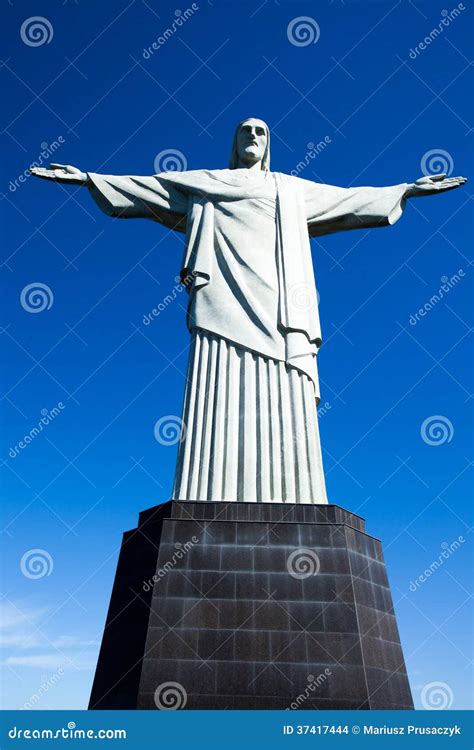 Cristo La Statua Del Redentore In Rio De Janeiro Nel Brasile Immagine