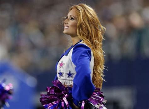 Redhead Dallas Cowboys Cheerleaders Cheerleading Hairstyles