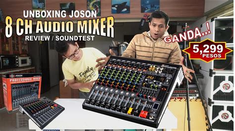 Unboxing Channel Audio Mixer Ng Joson Ganda Pala Nito Sulit