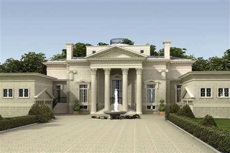 3 Bedrm 5730 Sq Ft European Style Manor Plan 106 1154