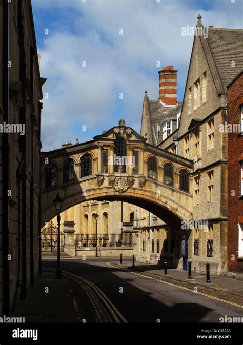 Bridge Of Sighs Hertford College Oxford England Stock Photo Alamy