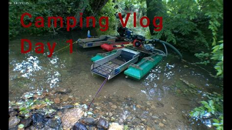 Camping Vlog Day Ii Getting Set Up And Panning Youtube