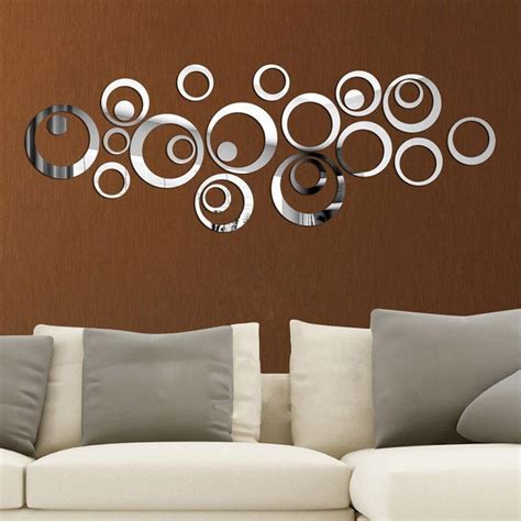 Circle Mirror Art Wall Decal Stickers – Ashley Area Rugs