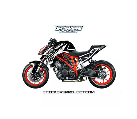 Kit déco Superduke 1290 2017 19 KTM Stickers Project https