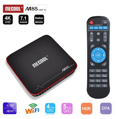 Mecool M8S PRO W L M8S PRO W Android 7 1 TV Box Amlogic S905W 1GB 8GB