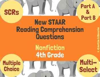 Th Gr Reading Comprehension Nonfiction Staar New Question Types Set