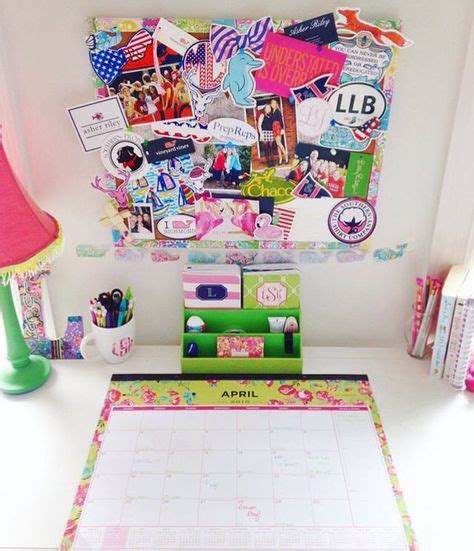 9 Preppy desk ideas | preppy desk, room goals, dorm sweet dorm