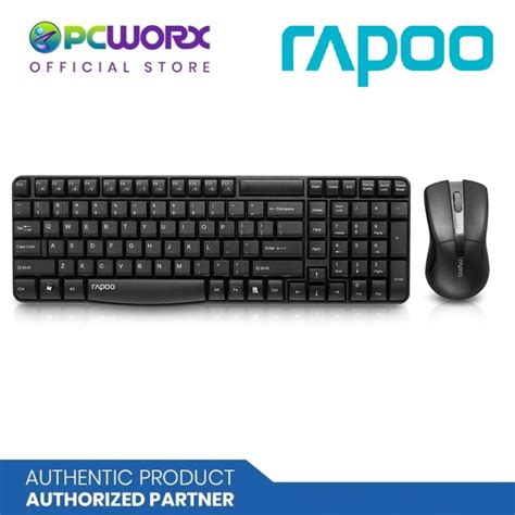 Rapoo X1800 Pro Wireless Keyboard Mouse Optical USB Mice Wireless