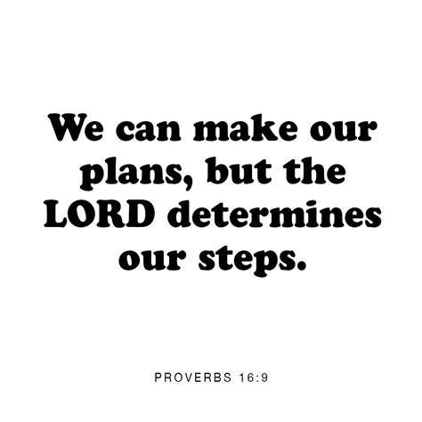 Youversion Bible On Instagram We Can Make Our Plans But The Lord