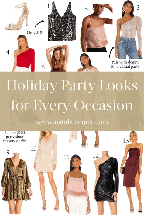 Holiday Party Outfits Casual And Dressy Natalie Yerger