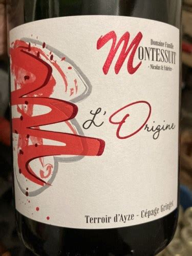 Clos la Merzière Domaine Montessuit Terroir d Ayze l Origine Vivino US