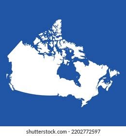 Canada Map Modern Premium Designer Vector Stock Vector Royalty Free