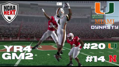 All Time Classic 20 Miami At 14 Nebraska Ncaa Football 06 Next