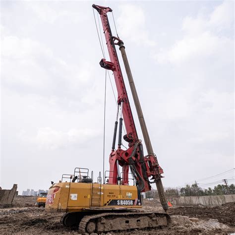 Cummins Engine Rotary Drill Hydraulic Rotary Drilling Rig With Multi