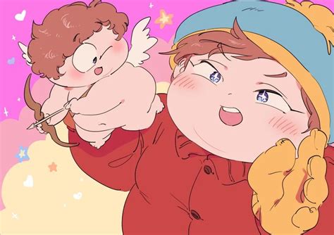 Eric Cartman And Cupid Me South Park Drawn By Be Ronironibebe