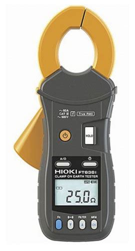 Hioki FT6381 Clamp On Earth Ground Resistance Tester With Super Slim