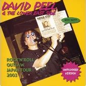 David Peel The Lower East Side ロックンロールアウトロー ジャパンツアー2003