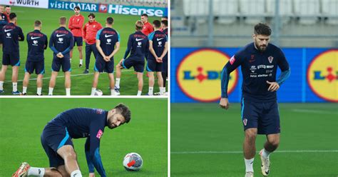 Foto Hrvatska Odradila Trening Na Opus Areni Sata