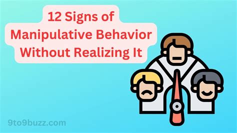 12 Signs of Manipulative Behavior Without Realizing It - 9to9buzz