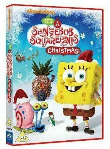 Spongebob Squarepants Its A Spongebob Squarepants Christmas Dvd New Sealed £199 Picclick Uk