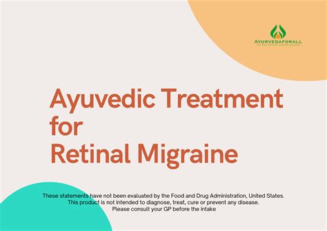 Ayurvedic Treatment for Retinal Migraine – Ayurveda Products, Services ...