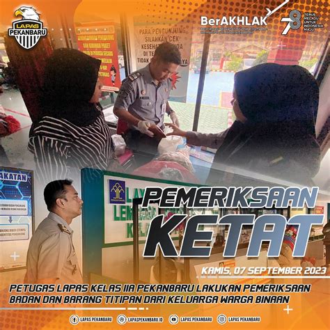 Yuk Intip Prosedur Dan Tata Cara Berkunjung Di Lapas Pekanbaru