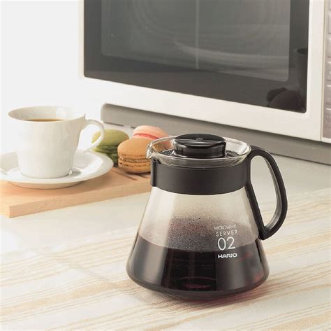 Hario V60 Glass Range Coffee Server 600ml Black Pricepulse