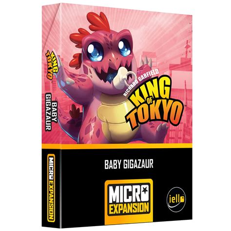 King ff Tokyo: Baby Gigazaur Micro Expansion Card Game to Play With ...