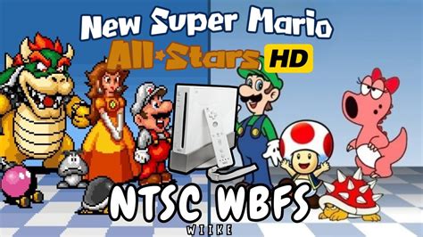 New Super Mario All Stars Hd Ntsc Wbfs Wiike Youtube