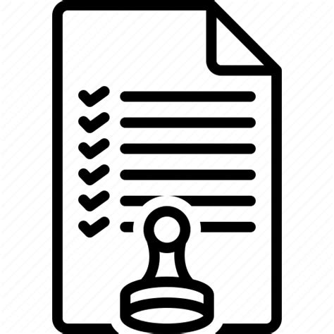 authorization authority approval stamp document permit permission