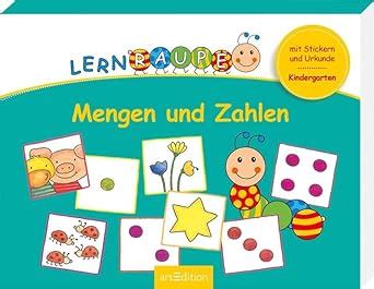 Lernraupe Mengen Und Zahlen Mit Stickern Und Urkunde Wiesner