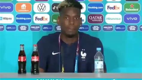 Pogba Come Ronaldo Sposta La Bottiglietta Di Birra Ma Non Quella Di