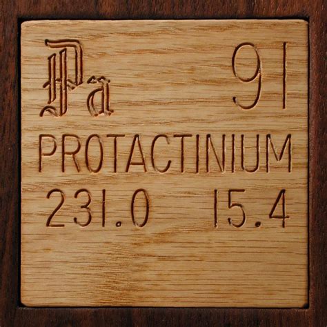 Facts Pictures Stories About The Element Protactinium In The Periodic