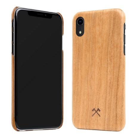 Woodcessories Iphone Xr H Lle Echtholz Slim Series Kirsche