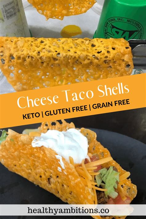 Keto Cheese Taco Shells With Video Tutorial Healthy Ambitions