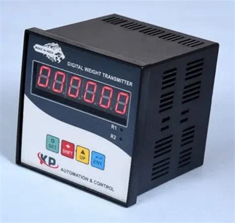 Kp Digital Weight Transmitter Indicator Weighing Capacity Kg At Rs