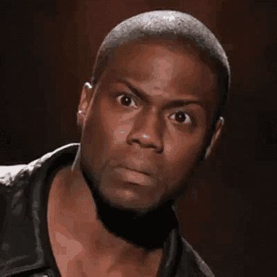 Kevin Hart Stare GIF - KevinHart Stare Blink - Discover & Share GIFs