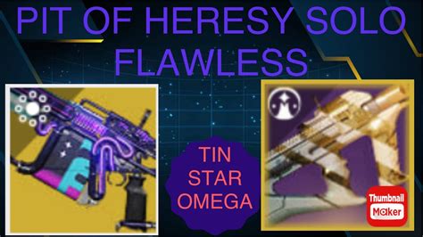 Solo Flawless Pit Of Heresy Dungeon In Minutes Destiny Into The