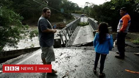 Mahaukaciyar Guguwa Ta Hallaka Mutum A Costa Rica Bbc News Hausa